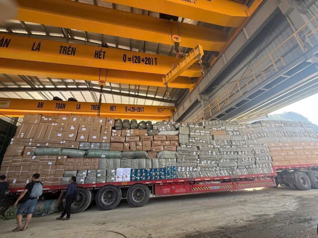 Dự án nhập khẩu nguyên vật liệu cho xưởng may mặc