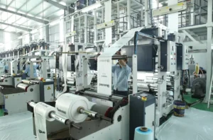 Ngành bao bì nhựa: Túi PE/PP, nhựa PET, màng co PVC/POF,...